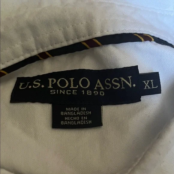 Like New Us Polo Assn Button   Size Xl . - Picture 10 of 13